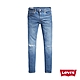 Levis 男款 上寬下窄 512低腰修身窄管牛仔褲 FLEX超彈力布料 刷破 product thumbnail 2