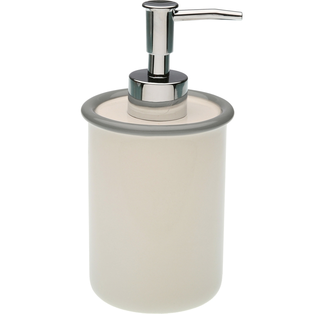 《VERSA》陶製洗手乳罐(米灰350ml)
