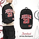 Nike 包包 Jordan Jersey Backpack 男女款 黑 紅 喬丹 後背包 雙肩包 JD2323008GS-001 product thumbnail 1