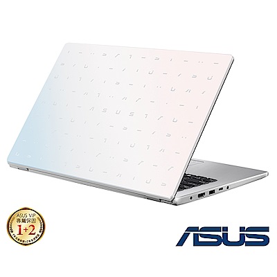 (滿8千送10%超贈點) ASUS E410MA 14吋筆電 (N4020/4G/64G eMMC/Win10H S/Laptop/夢幻白)