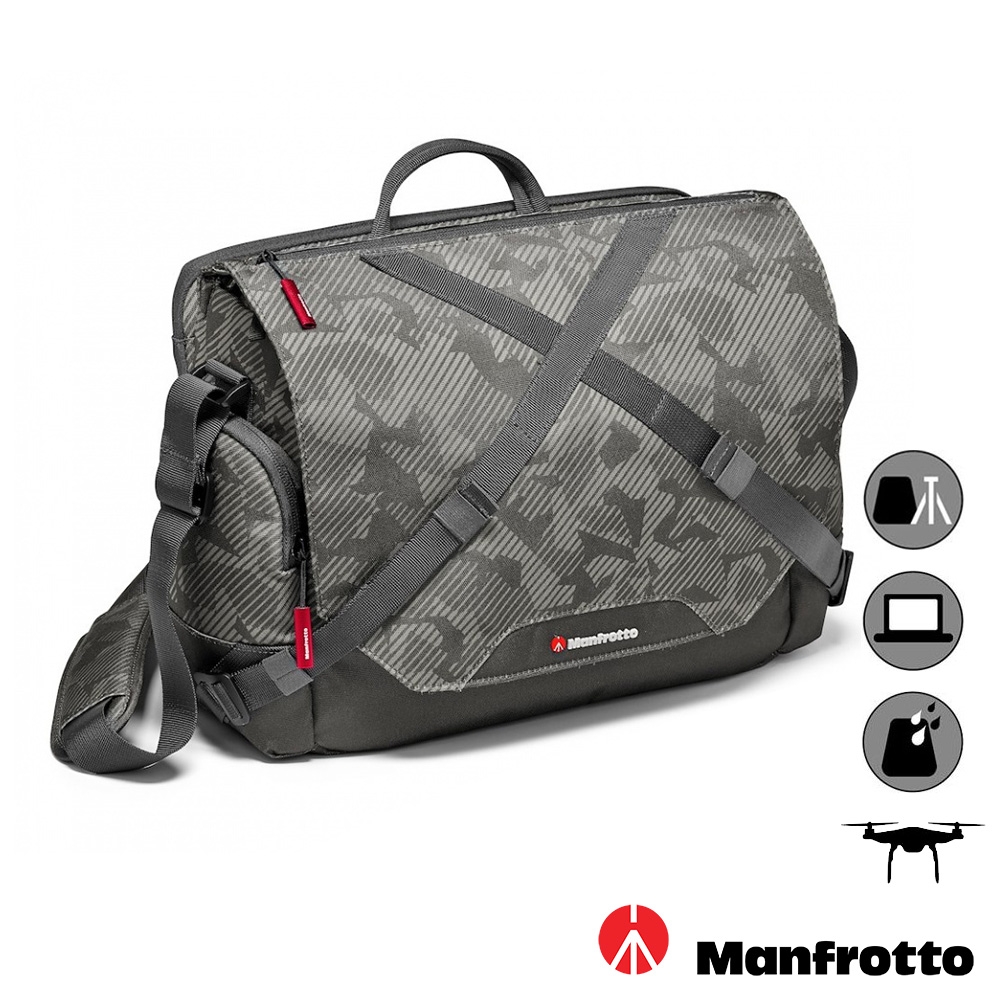 MANFROTTO 曼富圖 Noreg 30 挪威系列側背相機包 (公司貨) 空拍機包 三合一 郵差包 MB OL-M-30