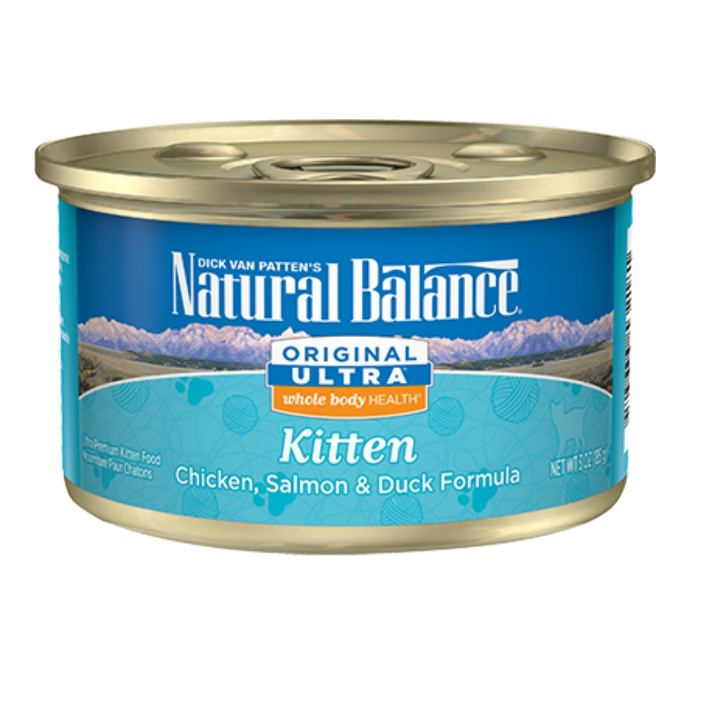 Natural Balance 低敏特級田園幼貓主食罐 3oz 24罐組
