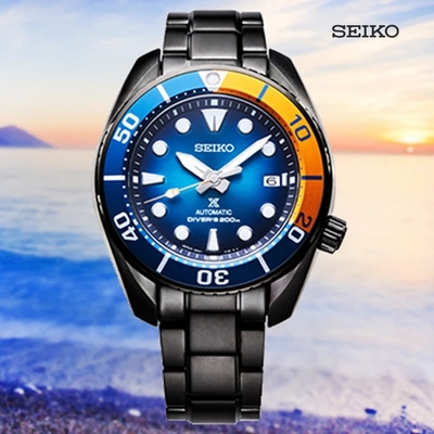 SEIKO 精工 PROSPEX台灣限定 日初海洋藍機械錶-45mm SPB343J1/6R35-02J0B_SK028