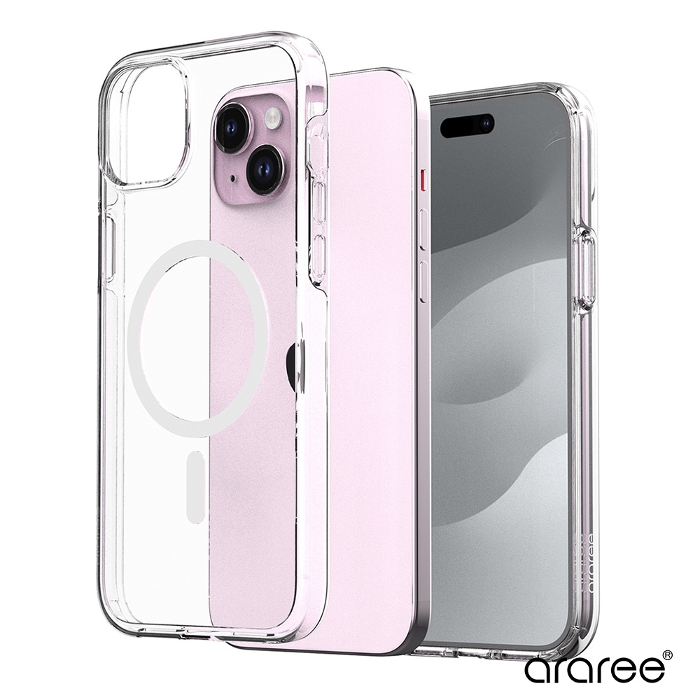 Araree Apple iPhone 15 Plus 磁吸式抗震保護殼