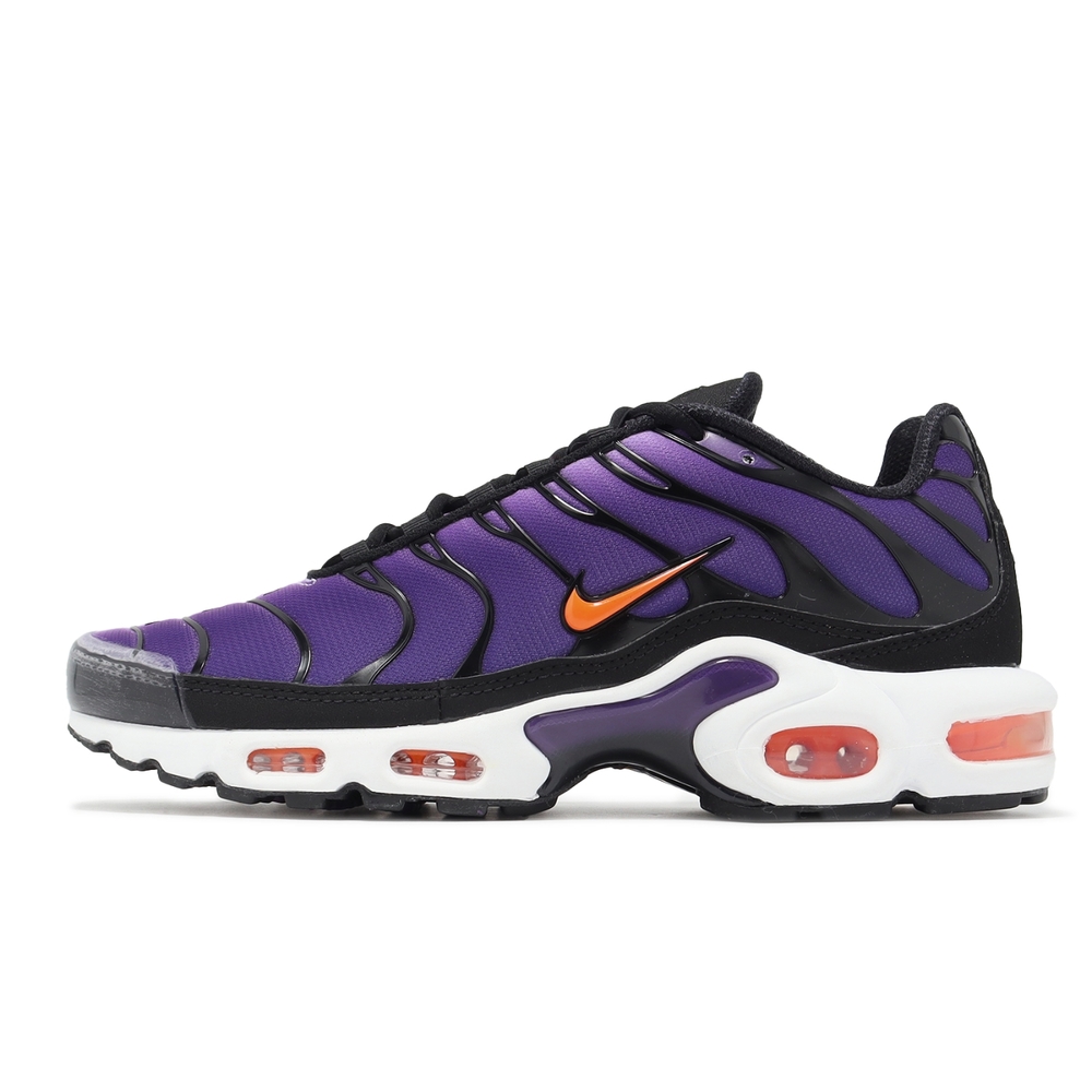 Nike 休閒鞋Air Max Plus OG 復古紫黑橘原版配色男鞋氣墊DX0755-500