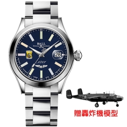 BALL波爾錶 Engineer Master II系列 彩虹杜立特突擊隊 80周年機械腕錶 40mm / NM3000C-S1-BER