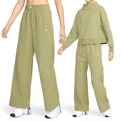 Nike AS W NK TF HYPNTL PANT 女 草綠 休閒 運動 寬褲 落地褲 長褲 DQ6249-334