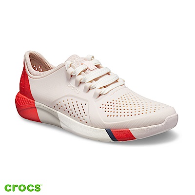 Crocs 卡駱馳 (女鞋) LiteRide撞色女士步行鞋 205789-6PL