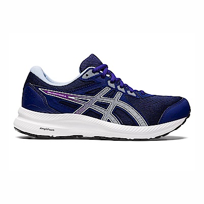 Asics GEL-Contend 8 D [1012B319-402] 女 慢跑鞋 運動 路跑 寬楦 透氣 緩震 丈青