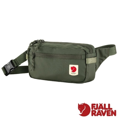 【Fjallraven 北極狐】High Coast Hip Pack 1.5L 輕量小巧極簡臀包.腰包.胸包.斜背包_23223-623 山綠