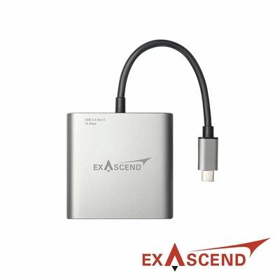 Exascend CFexpress Type B/SD 二合一讀卡機 (USB Type-C 介面) 公司貨