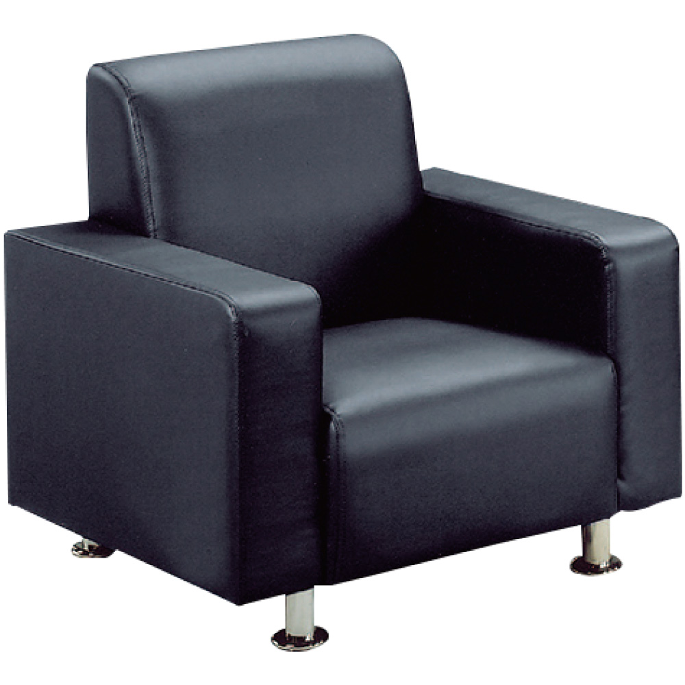 綠活居 巴迪時尚皮革單人座沙發椅(三色)-80x73x80cm免組