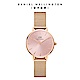 Daniel Wellington DW 手錶 Petite Melrose 28mm柔光粉玫瑰金米蘭金屬錶 DW00100368 product thumbnail 1