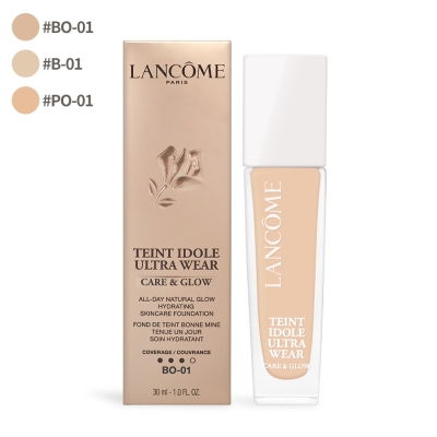 LANCOME 蘭蔻 零粉感光澤持妝粉底30ml-多色可選-百貨公司貨