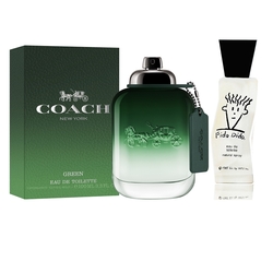 Coach Green 時尚都會男性淡香水 100ml (原廠公司貨) 搭贈 Fido Dido 中性淡香水 100ml