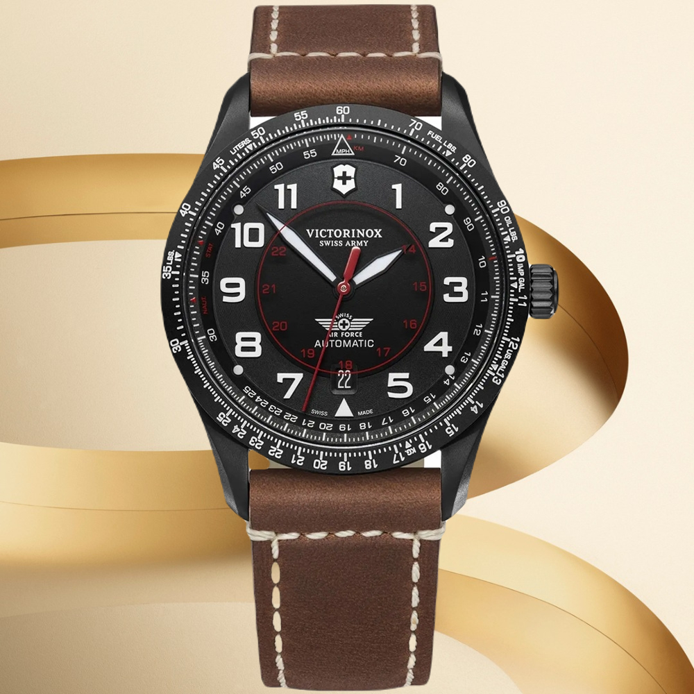 VICTORINOX瑞士維氏 Airboss 機械腕錶 42mm / VISA-241886