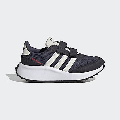 Adidas Run 70s CF K [GW0334] 中童 慢跑鞋 運動 休閒 魔鬼氈 緩震 透氣 愛迪達 深藍黑