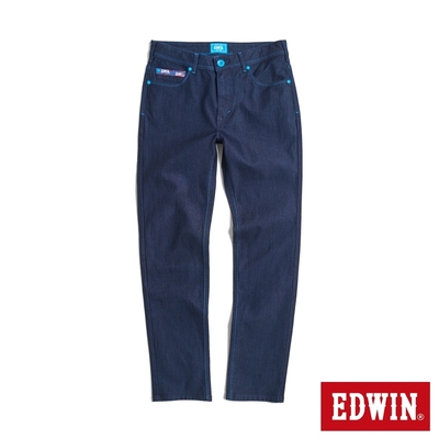 EDWIN 加大碼 JERSEYS迦績 急速窄管小直筒牛仔褲-男-原藍色