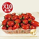盛花園蔬果 嘉義玉女番茄 600g x10盒(皮薄多汁_現採直送) product thumbnail 1