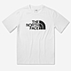 The North FaceM S/S HALF DOME TEE  APFQ-短袖上衣 男-白-NF0A7WCIFN4 product thumbnail 1