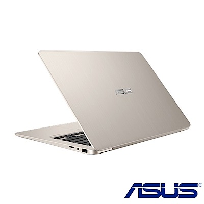 ASUS S406UA 14吋輕薄筆電 (P4405U/256G SSD/4GB/冰柱金)