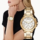 Michael Kors MK Camille 時尚三眼計時女錶 母親節禮物-43mm MK7270 product thumbnail 1