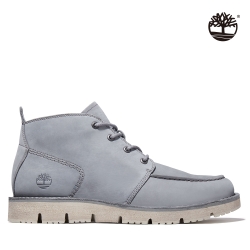 Timberland 男款灰色Westmore磨砂革查卡靴|A41Z9