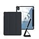 XUNDD訊迪 軍事筆槽版 2022 iPad 10 第10代 10.9吋 休眠喚醒 磁吸支架平板皮套(極簡黑) product thumbnail 2