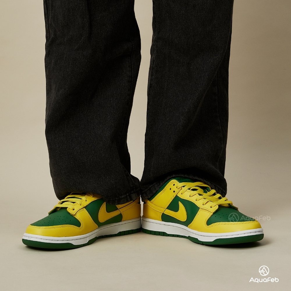 Nike Dunk Low Reverse Brazil 男鞋黃綠色巴西限定經典休閒鞋DV0833