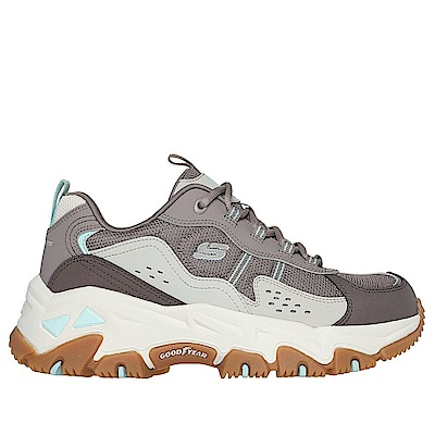 Skechers D Lites Hiker [180128CHTN] 女 休閒鞋 運動 健走 緩震 舒適 耐磨 灰