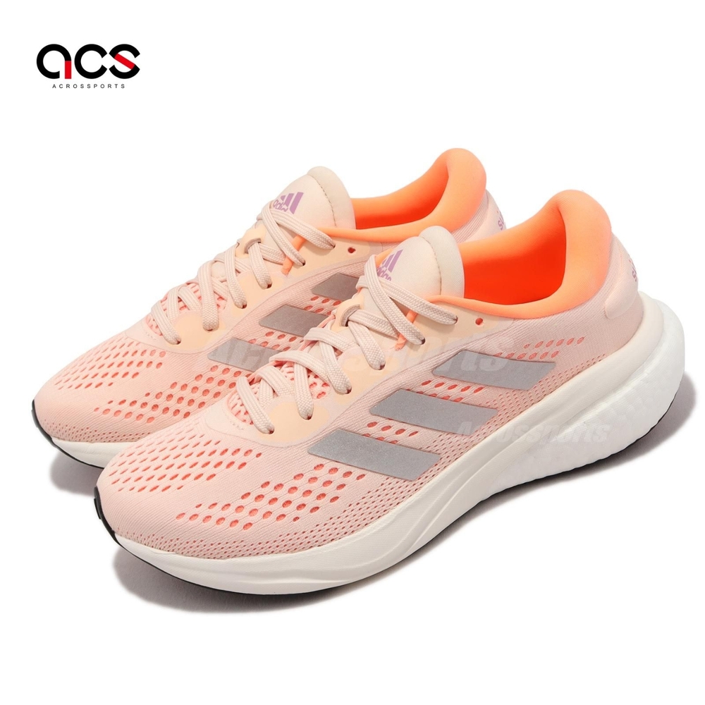 adidas 慢跑鞋 Supernova 2 W 橘 銀 女鞋 BOOST 緩震 運動鞋 愛迪達 GY1774