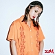 X-girl 1 OPEN COLLAR EMBROIDERY SHIRT短袖襯衫-橘 product thumbnail 1