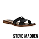 STEVE MADDEN-HADYN 皮革平底H涼拖-黑色 product thumbnail 1