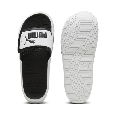 PUMA SoftridePro Slide 24 V 男女拖鞋-黑白-39543101