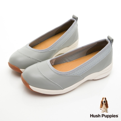 Hush Puppies Loafer 增高娃娃鞋-淺灰