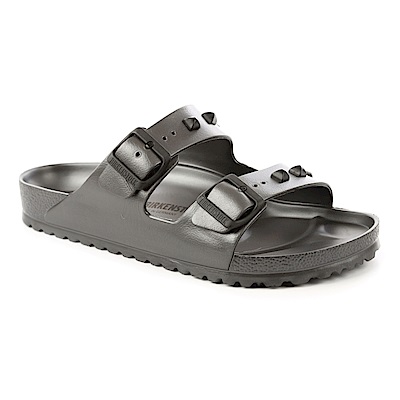 勃肯BIRKENSTOCK1006838亞利桑那EVA經典二條拖鞋(鐵灰)