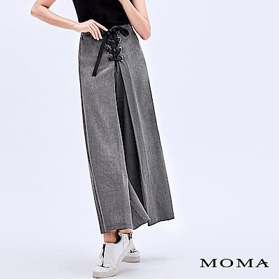 MOMA 馬甲綁帶西裝寬褲