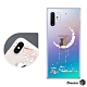 Corner4 Samsung Note 10+ 奧地利彩鑽雙料手機殼-相愛貓咪 product thumbnail 1