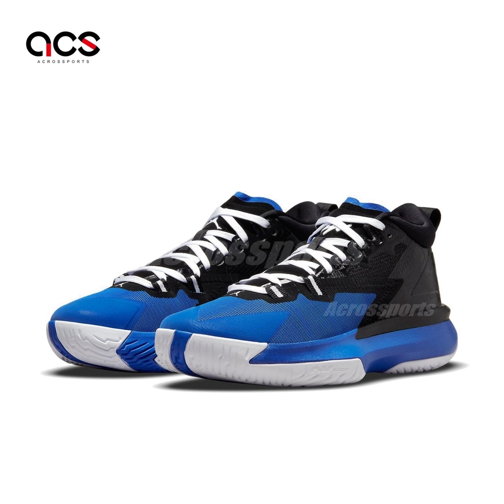 Nike 籃球鞋 Jordan Zion 1 PF 黑 藍 喬丹 錫安 胖虎 男鞋 運動鞋 DA3129-004