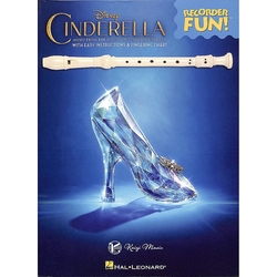 迪士尼仙履奇緣直笛譜CINDERELLA – RECORDER FUN! Music from the Disney Motion Picture Soundtrack