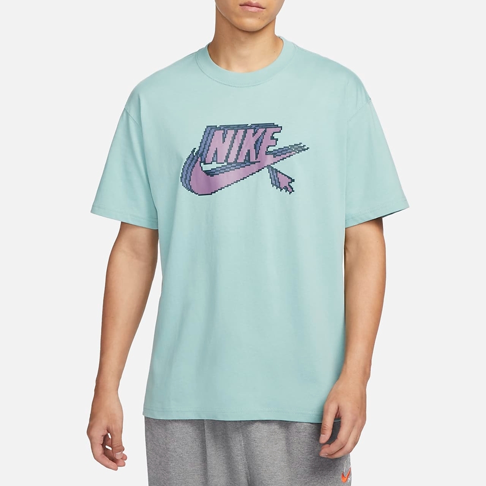 Nike AS M NSW TEE M90 FW CONNECT 男短袖上衣-藍-FD1297309