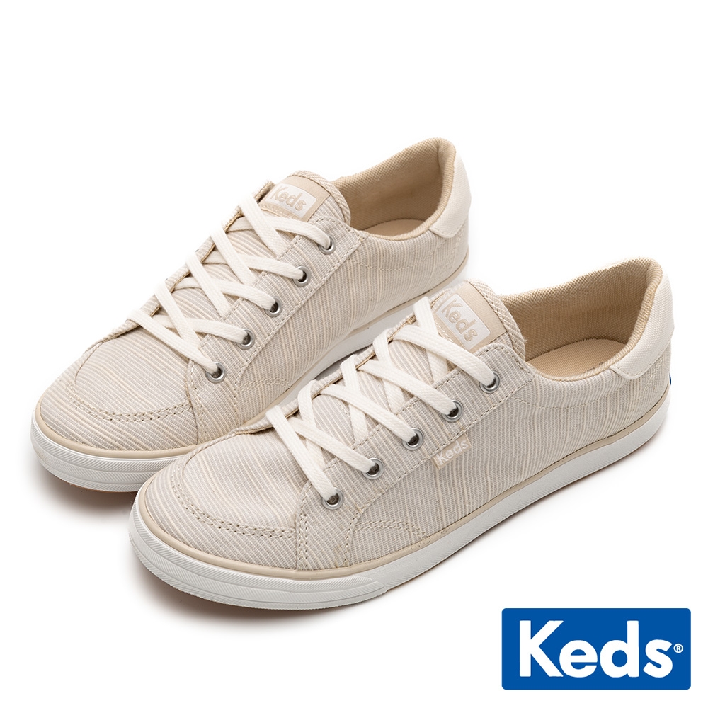 KEDS CENTER III 舒適紡織百搭休閒鞋-淺卡其 9231W113510