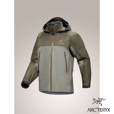 Arcteryx 始祖鳥 男 Beta AR 防水外套 糧草綠/龍紋綠