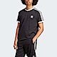 Adidas 3-Stripes Tee [IA4845] 男 短袖 上衣 T恤 亞洲版 復古 休閒 修身 撞色 黑白 product thumbnail 1