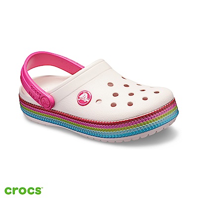 Crocs 卡駱馳 (童鞋)閃亮小卡駱班-205525-6PI