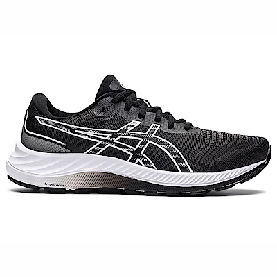 Asics GEL-Excite 9 D [1012B183-002] 女 慢跑鞋 運動 休閒 寬楦 透氣 緩震 黑 白