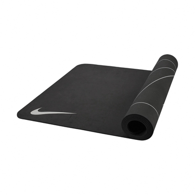 Nike 瑜珈墊 Reversible 黑 灰 雙面設計 止滑 輕巧 4mm 訓練 N100751701-2OS