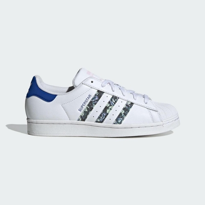 ADIDAS ORIGINALS SUPERSTAR W 女休閒鞋-白藍-IE9638