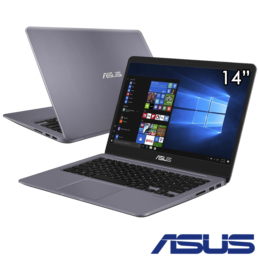 ASUS S410UA 14吋輕薄筆電 i3-8130U/8G/128G+1TB/特仕版效能筆電