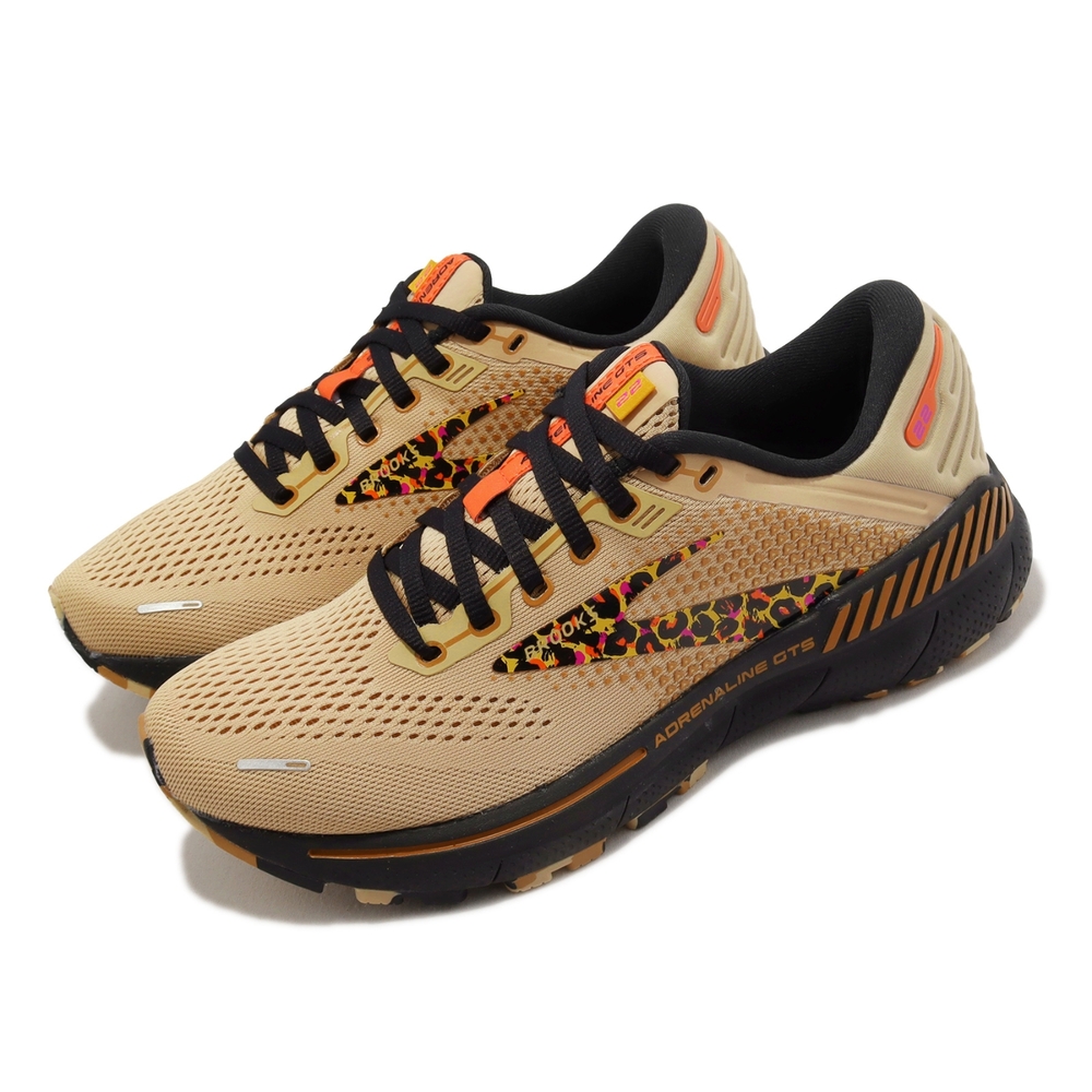 Brooks 慢跑鞋 Adrenaline GTS 22 女鞋 咖啡棕 獵豹 限定款 路跑 支撐 緩震 運動鞋 1203531B215